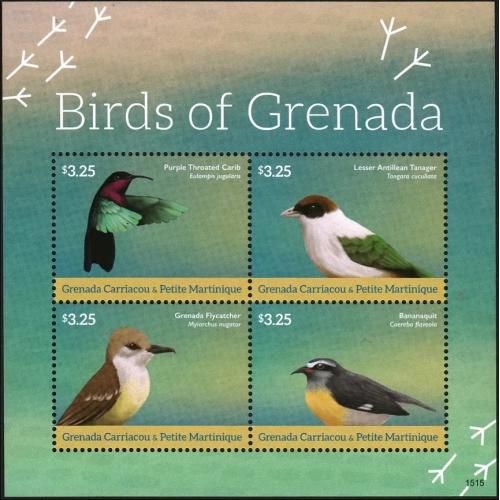 2015 Гренада Гренадины 5059-5062KL Птицы 12,00 €