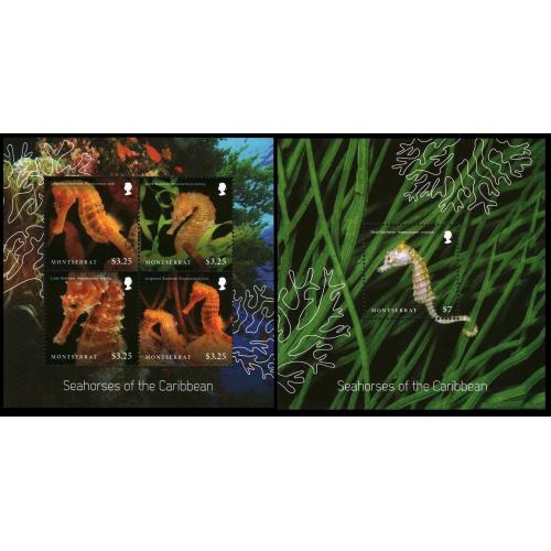 2015 Монтсеррат 1764-1767KL+1768/B169 Морская фауна - Морской конек 18,00 €