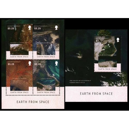 2015 Монтсеррат 1773-1776KL+1777/B171 Спутниковые снимки Земли 18,00 €