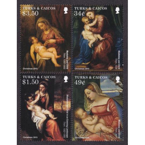 2015 Острова Теркс и Кайкос 1979-1982 Рождество - Картина 8,50 €