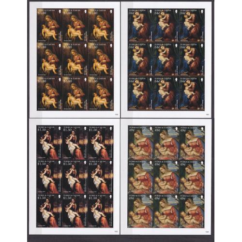 2015 Острова Теркс и Кайкос 1979KL-1982KL Рождество - Картина 77,00 €