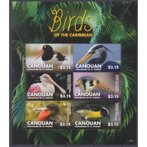 2015 Сент-Винсент Гренадины Кануан 481-486KL Птицы 17,00 €