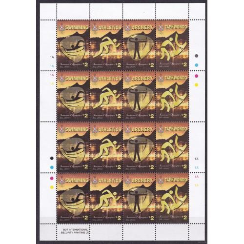 2016 Тонга 2118-2121ZB Олимпийские игры 2016 года в Рио-де-Жанейро 44,00 €