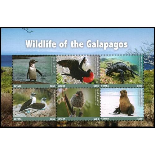 2017 Гайана 9382-9387KL Птицы - Пингвины, Рептилии 17,00 €