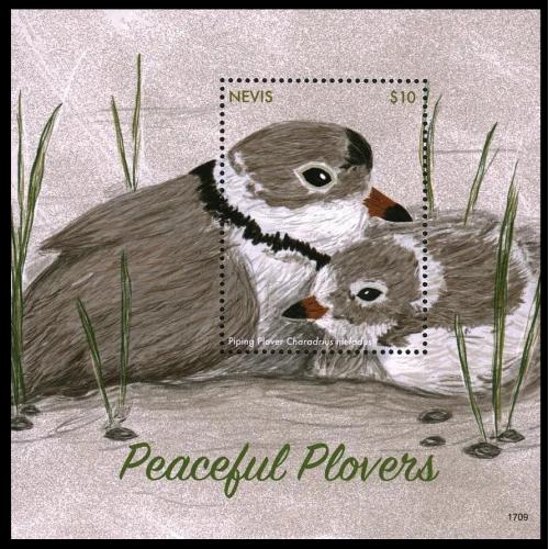 2017 Невис 3228/B395 Птицы 9,00 €