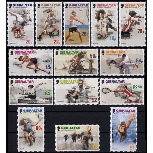 2019 Гибралтар 1909-1922 Спорт 35,00 €