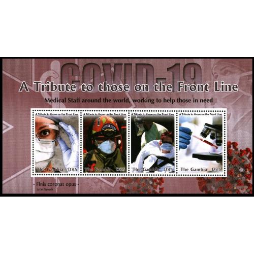 2020 Гамбия 7788-7791KL Медицина - Covid-19 17,00 €