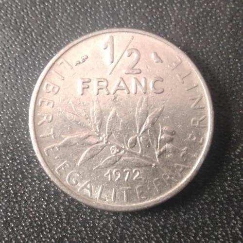 1/2 франка 1972 Франция 