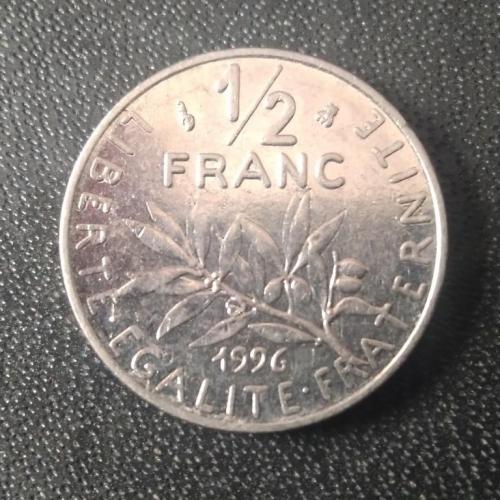 1/2 франка 1996 Франция