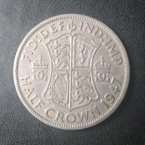 1/2 кроны 1947 Великобритания 