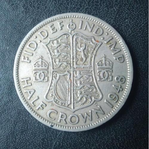  1/2 кроны 1948 Великобритания
