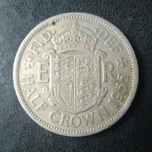 1/2 кроны 1955 Великобритания 
