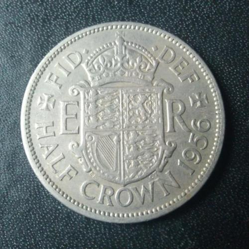 1/2 кроны 1956 Великобритания 