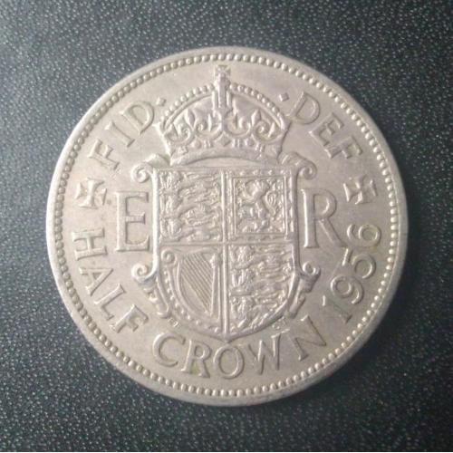 1/2 кроны 1956 Великобритания 