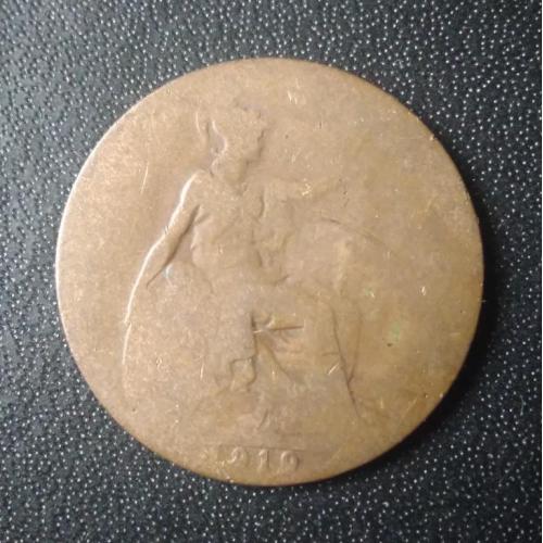  1/2 пенни 1919 Великобритания