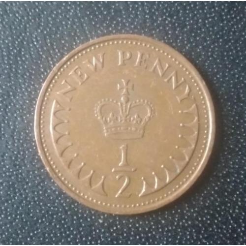 1/2 пенни 1971 Великобритания