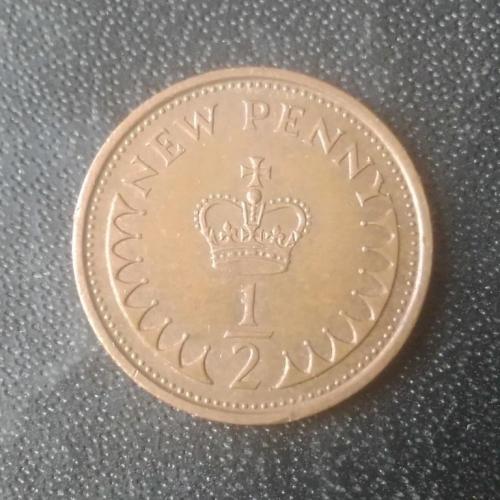 1/2 пенни 1978 Великобритания