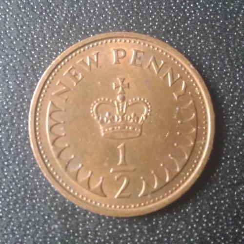 1/2 пенни 1979 Великобритания