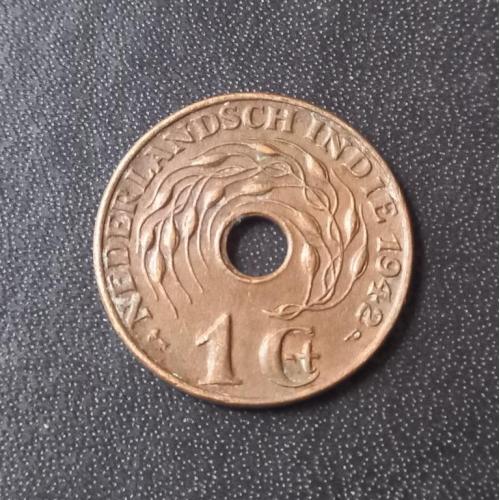 1 цент 1942 Голландская Ост-Индия