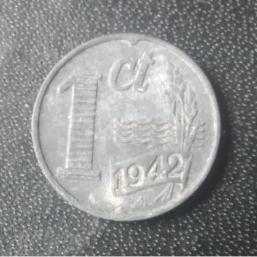 1 цент 1942 Нидерланды 