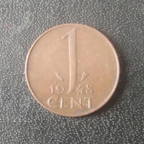 1 цент 1948 Нидерланды 