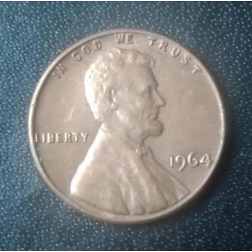 1 цент 1964 США