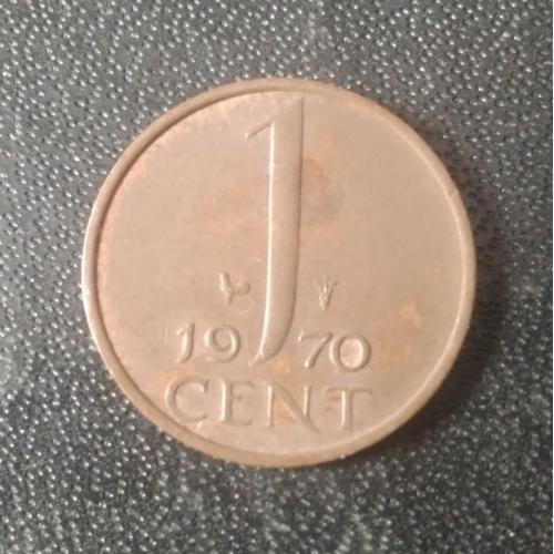 1 цент 1970 Нидерланды 