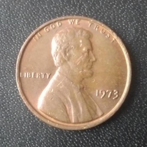 1 цент 1973 США 