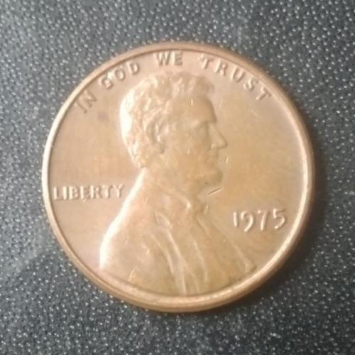 1 цент 1975 США