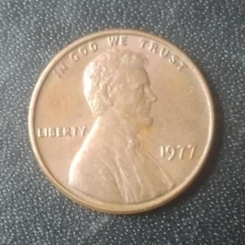 1 цент 1977 США