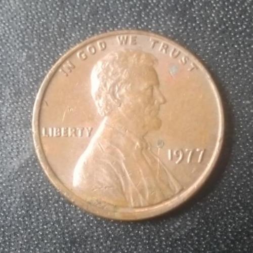1 цент 1977 США