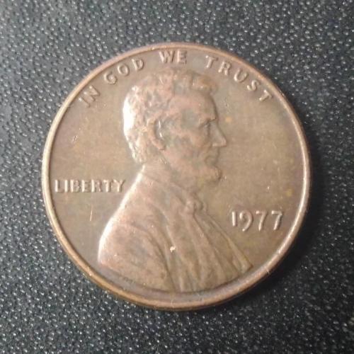 1 цент 1977 США 