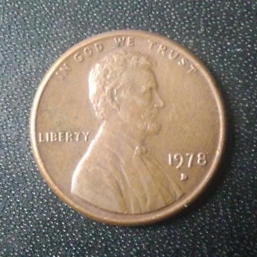 1 цент 1978 (D) США 
