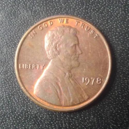 1 цент 1978 США 