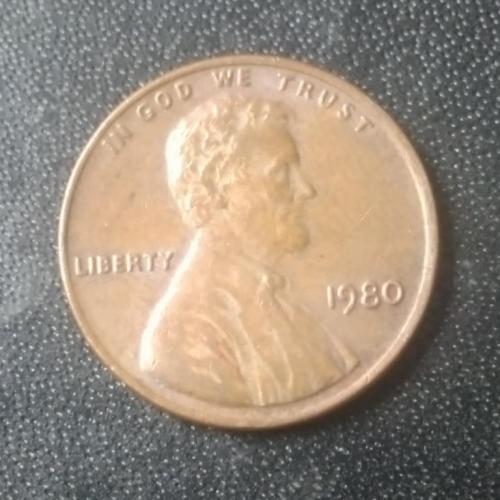 1 цент 1980 США