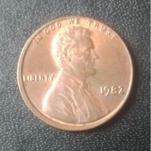 1 цент 1982 США