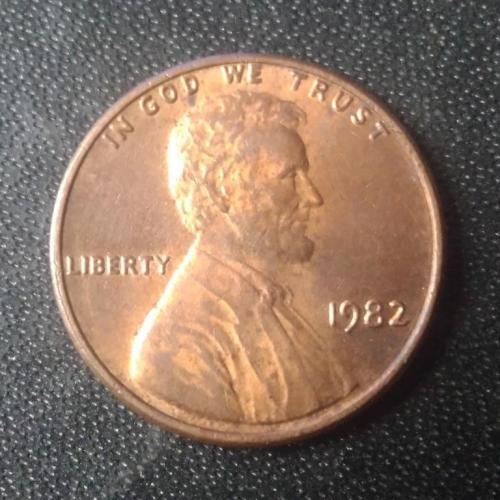 1 цент 1982 США 