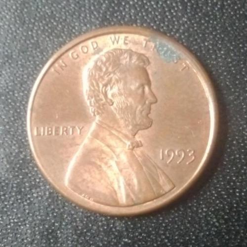 1 цент 1993 США