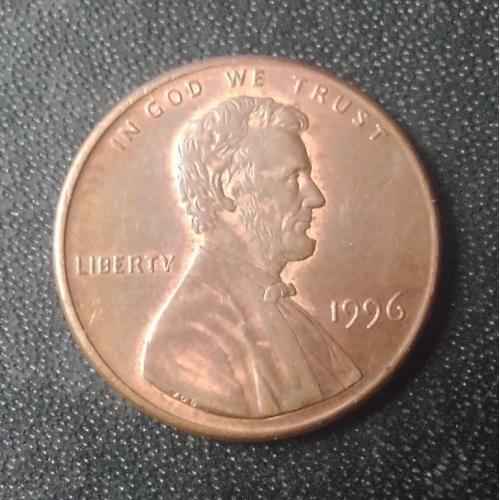 1 цент 1996 США 