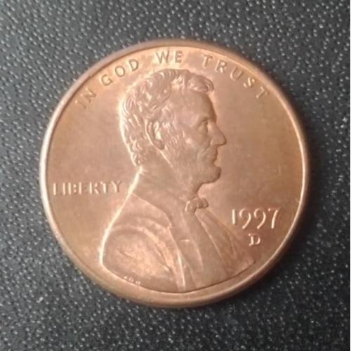 1 цент 1997 (D) США