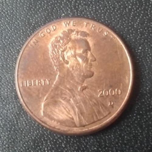 1 цент 2000 (D) США