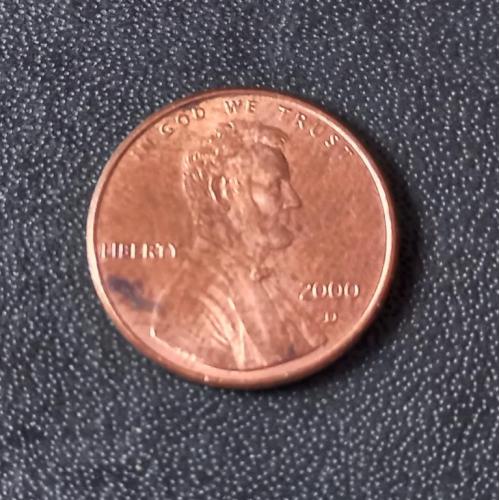 1 цент 2000 (D) США 