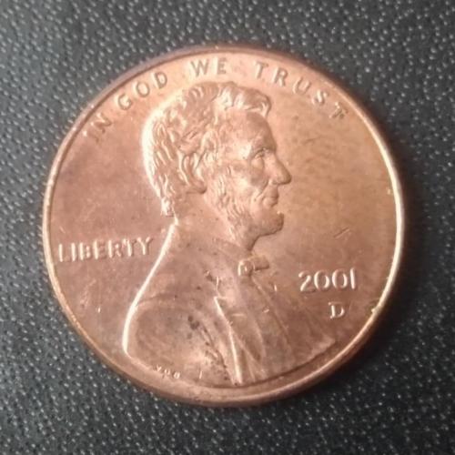 1 цент 2001 (D) США
