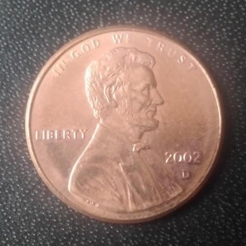 1 цент 2002 (D) США 