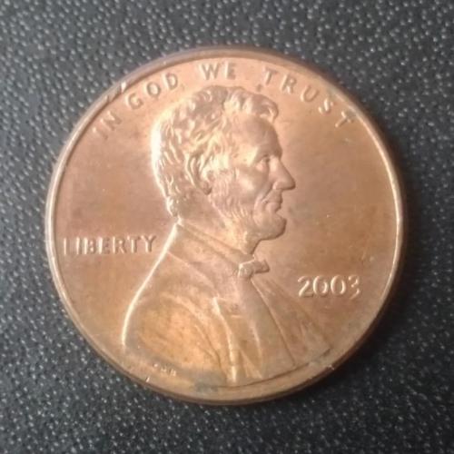 1 цент 2003 США 