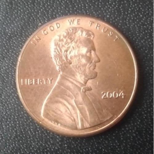 1 цент 2004 США 