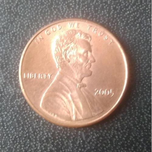 1 цент 2005 США