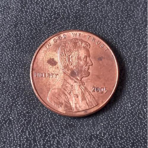 1 цент 2005 США 