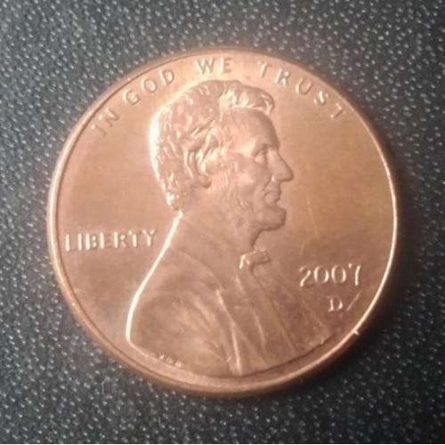 1 цент 2007 (D) США 