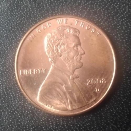 1 цент 2008 (D) США 